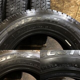 BS BLIZZAK VL1 195/80R15 107/105L LT 15インチ スタッドレス 4本 