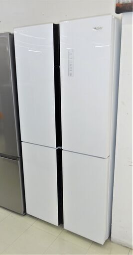 未使用品 ハイアール 4ドア冷蔵庫 JR-NF468A(W)