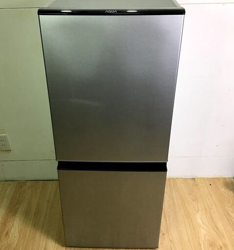 ✨期間限定・特別価格✨ AQUA / アクア 冷凍冷蔵庫 126L 2018年製 AQUA AQR-J13H(S) 中古家電