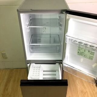 ✨🔔期間限定・特別価格🔔✨ AQUA / アクア 冷凍冷蔵庫 126L 2018年製 AQUA AQR-J13H(S) 中古家電