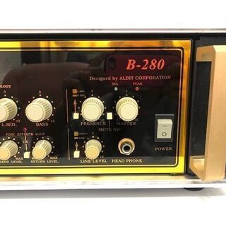 ＡＬＢＩＴ アルビット ベースアンプ ＰＲＥ ＴＵＢＥ サウンドシステム Ｂ-２８０ ヘッドアンプ ECC-83 動作品