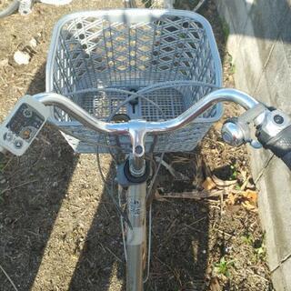 新基準電動アシスト自転車②　パナソニック　ViVi EX　8.0Ahバッテリー　充電器　鍵1本