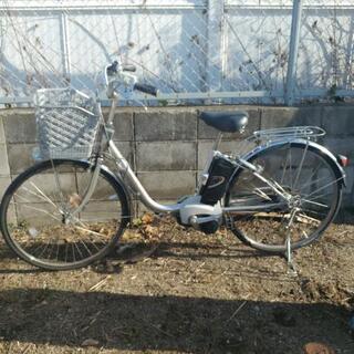 新基準電動アシスト自転車②　パナソニック　ViVi EX　8.0Ahバッテリー　充電器　鍵1本