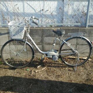 新基準電動アシスト自転車①　パナソニック　ViVi SS　8.0Ahバッテリー　充電器　鍵1本