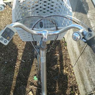 新基準電動アシスト自転車①　パナソニック　ViVi SS　8.0Ahバッテリー　充電器　鍵1本