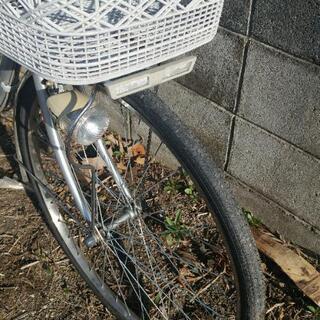 新基準電動アシスト自転車①　パナソニック　ViVi SS　8.0Ahバッテリー　充電器　鍵1本