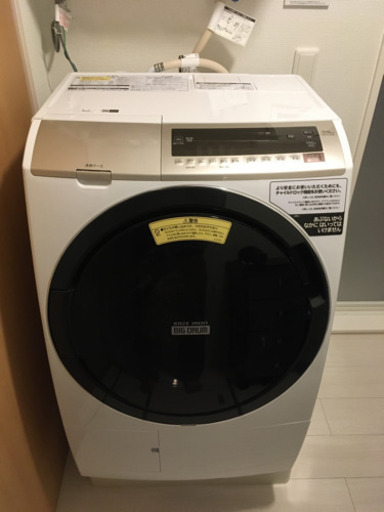 ドラム式洗濯機　日立　2020年製　BD-SV110EL