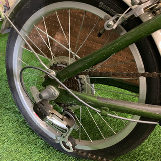 ほぼ新車 折りたたみ自転車 ブリヂストン スニーカーライト