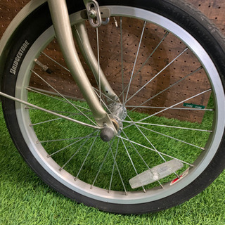 ほぼ新車 折りたたみ自転車 ブリヂストン スニーカーライト