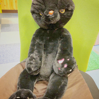 黒猫ぬいぐるみ(新品)