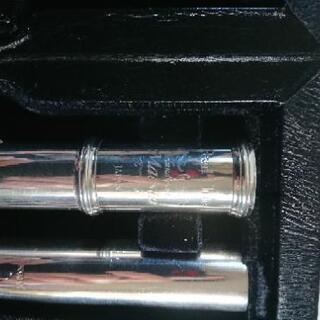 パール フルート マエスタ シルバー インライン Eメカ付き インラインH管