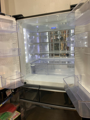 SHARP シャープ SJ-XF56S-S 冷蔵庫 6ドア 560L 2010年製