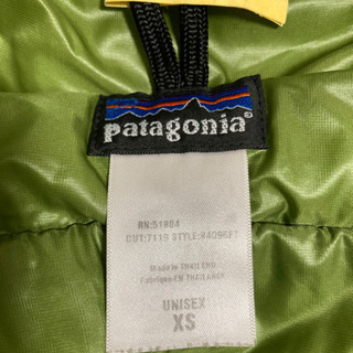 パタゴニア patagonia ダスパーカ XSサイズ ブライトグリーン 2007年製