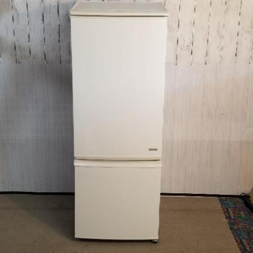 値下げしました❗【ちょっと大きめ】SHARP 2ドア冷凍冷蔵庫 167L 【2014年】SJ-C17Y-W つけかえどっちもドア 耐熱トップテーブル \n