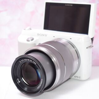 まとめ買いでお得 ❤自撮り&スマホ転送❤SONY NEX-F3❤充実性能❤高