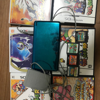 【ネット決済・配送可】任天堂3DS +カセット10個