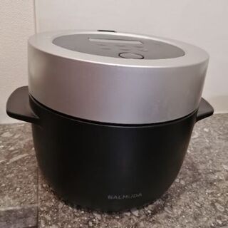 BALMUDA The Gohan ショップ 炊飯器 3合 K03A-BK