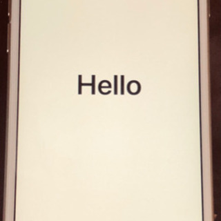 iPhone6s  Newバッテリー　SIM Free  128g  gold    From Apple store