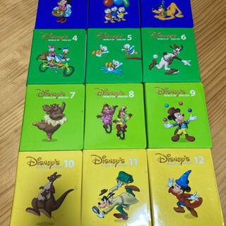 DWE straight-play 1～12 DWE straight play DVD 1-12 comes with books.