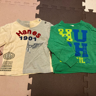 【ネット決済】男子80センチ　Tシャツ、トレーナー