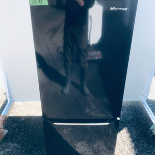 ②✨2017年製✨816番 Hisense✨2ドア冷凍冷蔵庫✨HR-D15AB‼️