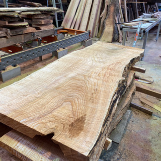 【ネット決済】センダン　一枚板　板木　テーブル