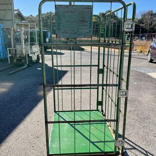 中古カゴ台車　W1000×D800×H1700mm　★在庫1台限り★　K028