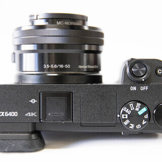 SONY α6400 ILCE-6400 パワーズームキット 16-50mm バッテリー3個付き 
