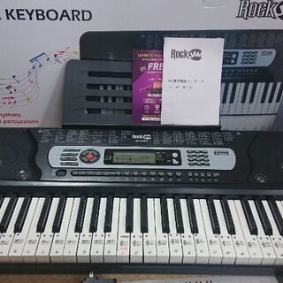 4月まで RockJam RJ654 鍵盤 ピアノ キーボードお譲りしますの画像