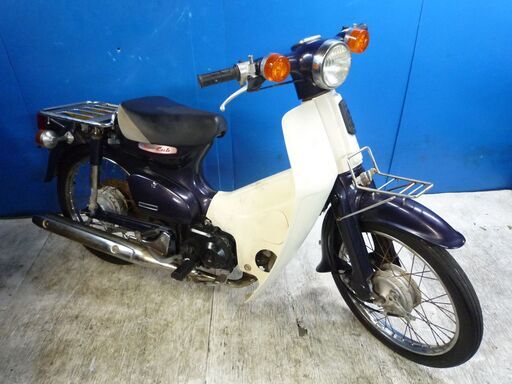 HONDA スーパーカブ50FI 紺 格安配送キャンペーン 期間限定 諸経費０円 始動確認済み 自賠責加入で乗れます 即納車有り 激安 横浜 都筑