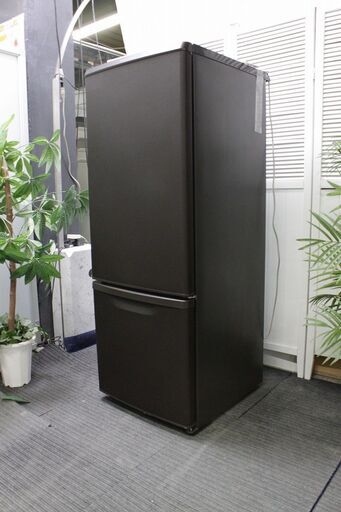 R2767) Panasonic 中古パナソニック　大きめ2ドア冷凍冷蔵庫　168L　NR-B17CW-T　マットビターブラウン 2019年製! 冷蔵庫 店頭取引大歓迎♪