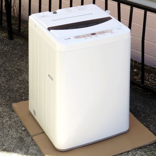美品 自動洗濯機 2018年 YAMADA SELECT YWM-T60A1 6.0kg