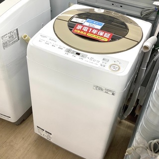 安心の1年保証付！2019年製 9.0kg SHARP(シャープ)「ES-GV9C」全