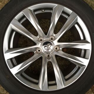 送料無料 日産フーガ（Y51）後期 18インチ 純正ホール＆タイヤ 245/50