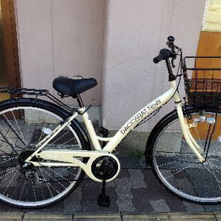 SAIMOT]DACARAT Noel 27吋ファッションシティーサイクル 外装7段 