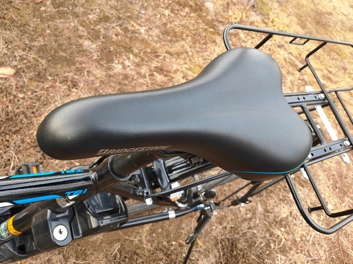 大人気電動クロスバイク！ ブリジストン TB1e (純正リアキャリア装着