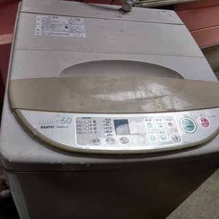【ネット決済】洗濯機　60キロ