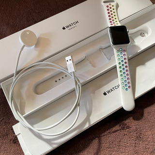 週末値下げ❗️APPLE WATCH3 38 SVAL WT130-200