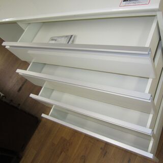 R052 高級 PAMOUNA キッチンボード、食器棚、幅120cm 美品