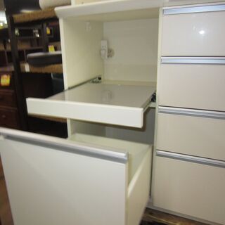 R052 高級 PAMOUNA キッチンボード、食器棚、幅120cm 美品