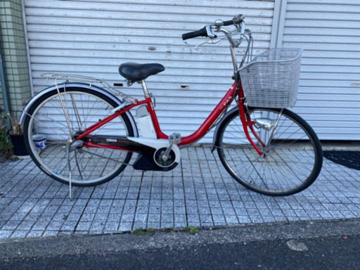【中古電動自転車】美品❗️26インチ　ヤマハ　パス　リヤタイヤ新品　若林自転車　膳所店　SALE中❗️