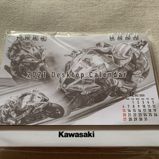 Kawasaki卓上カレンダー（未開封）