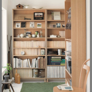 美品 無印良品 薄型ラック 本棚 キッチン下 廃盤 せせこましい