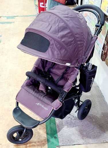 【愛品館市原店】AirBuggyエアバギーCOCO　ブレーキモデル エアポンプ付き（ブラウン）【愛市IBC】