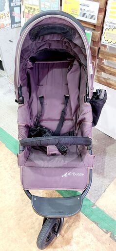 【愛品館市原店】AirBuggyエアバギーCOCO　ブレーキモデル エアポンプ付き（ブラウン）【愛市IBC】