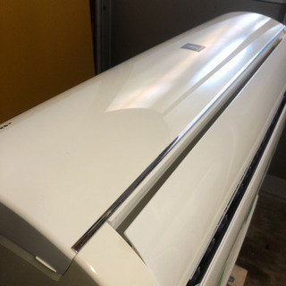 【工事無料】SHARP 2.5kwエアコン AY-C25EX-W 2013年製