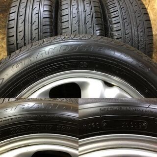 DUNLOP GRANDTREK PT3 225/60R17】夏タイヤ【SUBARU フォレスター 純正 