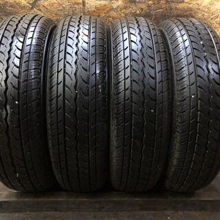 YOKOHAMA JOB RY52 165R14 6PR LT 14インチ 夏タイヤ 4本 2017年製 バリ