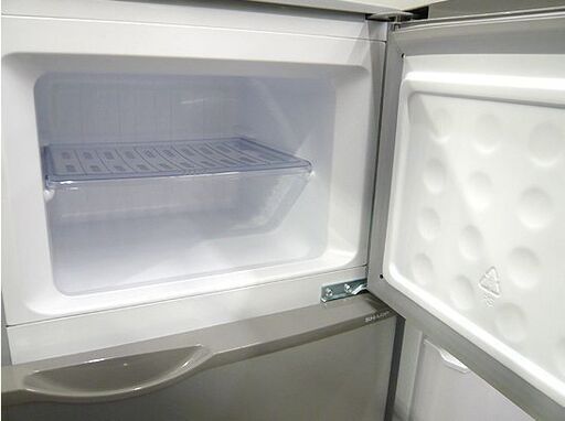 〇 札幌 118L 2ドア冷蔵庫 2014年製 シャープ SJ-H12Y-S シルバー