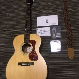 美品】GUILD ギルド エレアコ（ギグバッグ、おまけ付き）